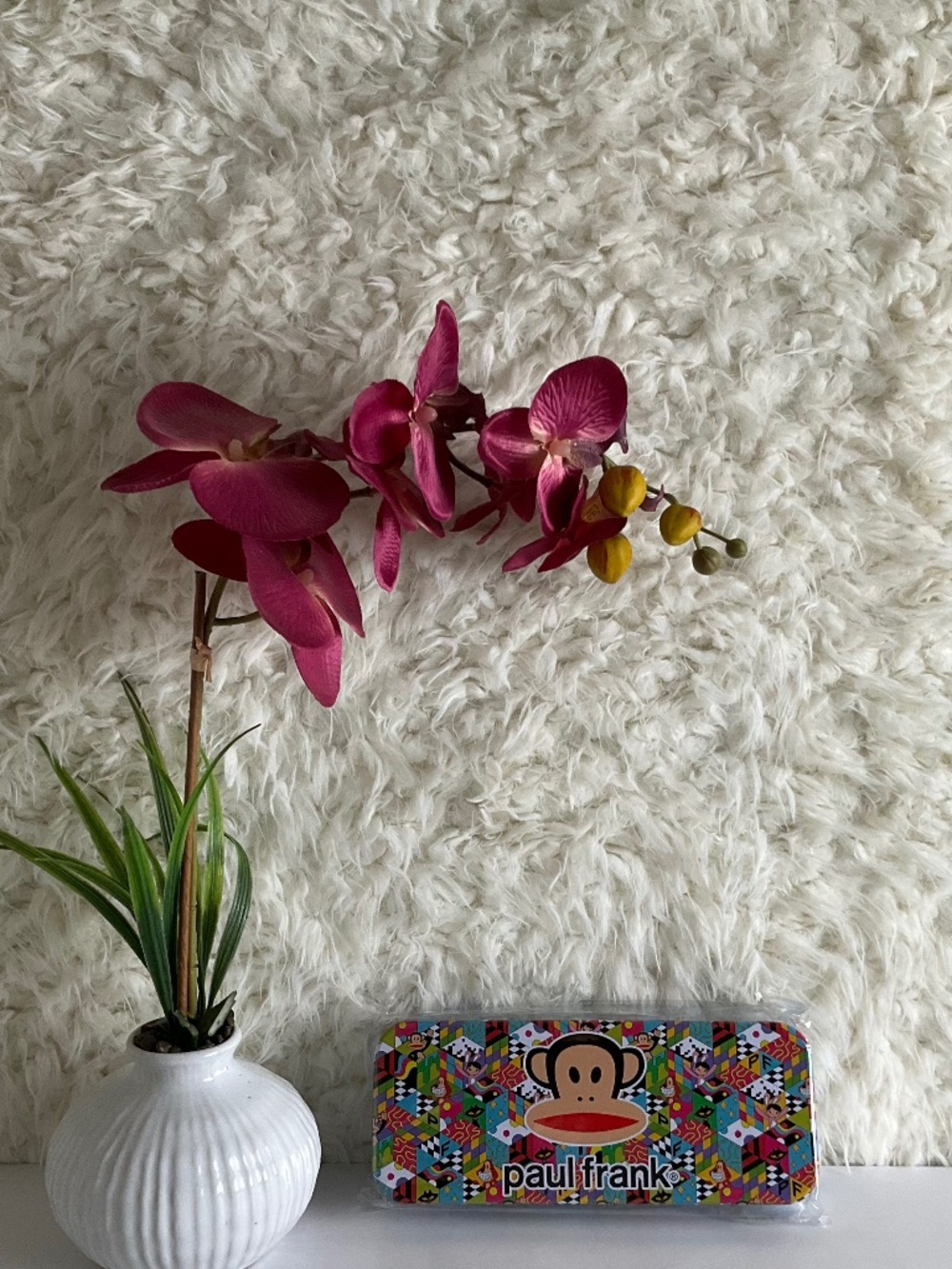PAUL FRANK METAL DECORATIVE PENCIL CASE~NEW!